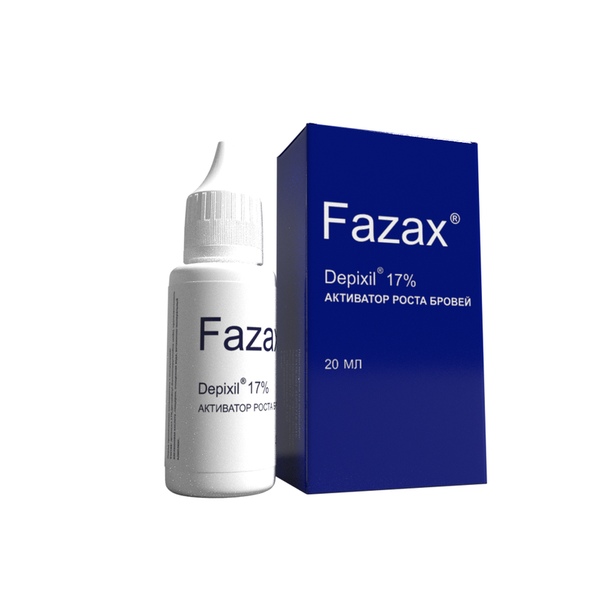 Fazax - Активатор роста бровей — логотип