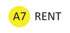 A7 RENT — логотип