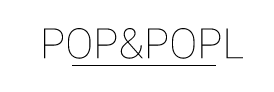 Магазин женской одежды Pop&Popl — логотип