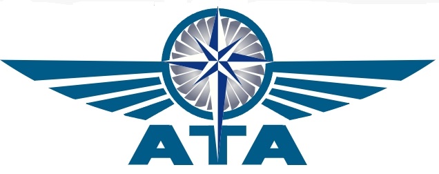 "Авиационное Транспортное Агенство" ("АТА") — логотип