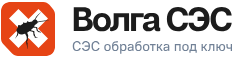 Частная санэпидемстанция «ВолгаСЭС» — логотип