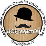 Картонные домики от Дона Картона — логотип