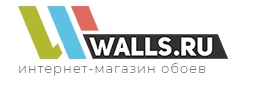 Walls.ru интернет-магазин обоев — логотип