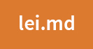 Lei.md — логотип