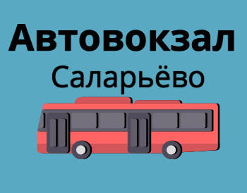Международный автовокзал «Саларьево» — логотип