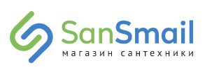 Магазин сантехники SanSmail.ru — логотип