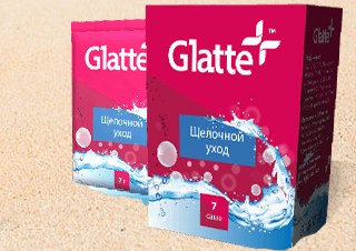 Glatte – Средство против грибка — логотип
