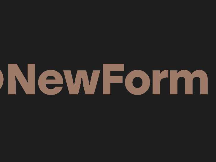 Студия дизайна интерьера NewForm — логотип
