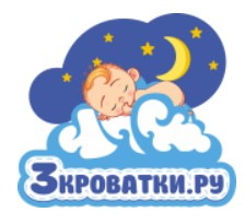 ООО Три кроватки групп. 3krovatki.ru — логотип